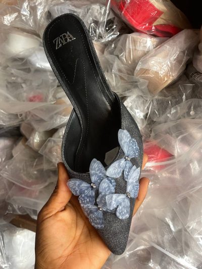 Halfcover slippers heels