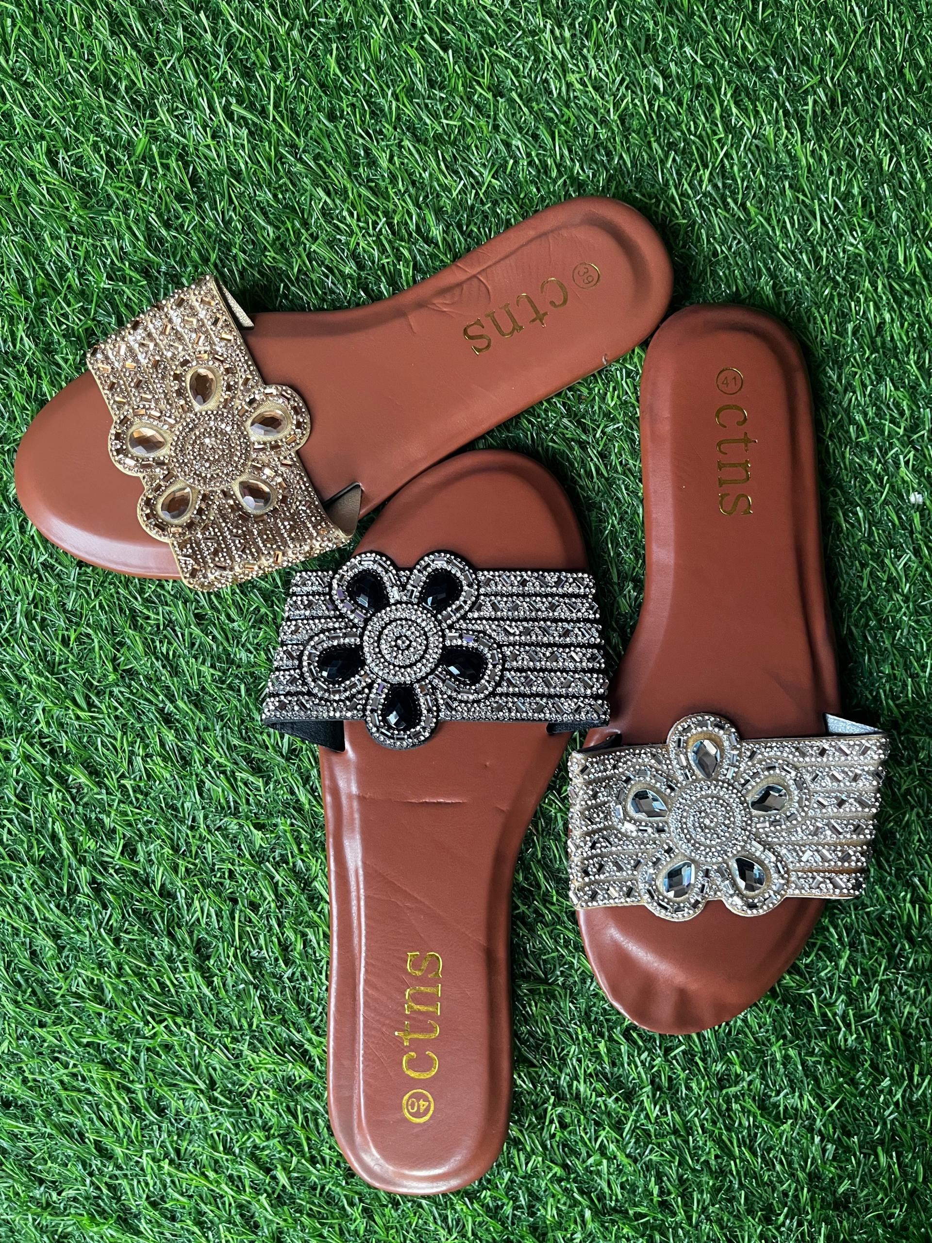 Women's flat slippers from StepsbyVale