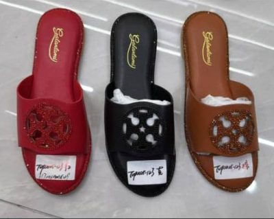 Women's flat slippers from StepsbyVale