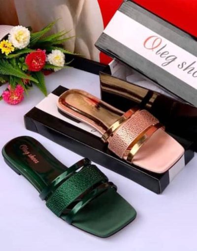 Women's flat slippers from StepsbyVale