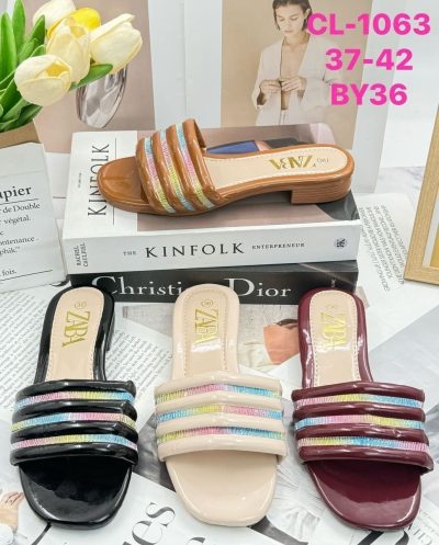 Women's flat slippers from StepsbyVale