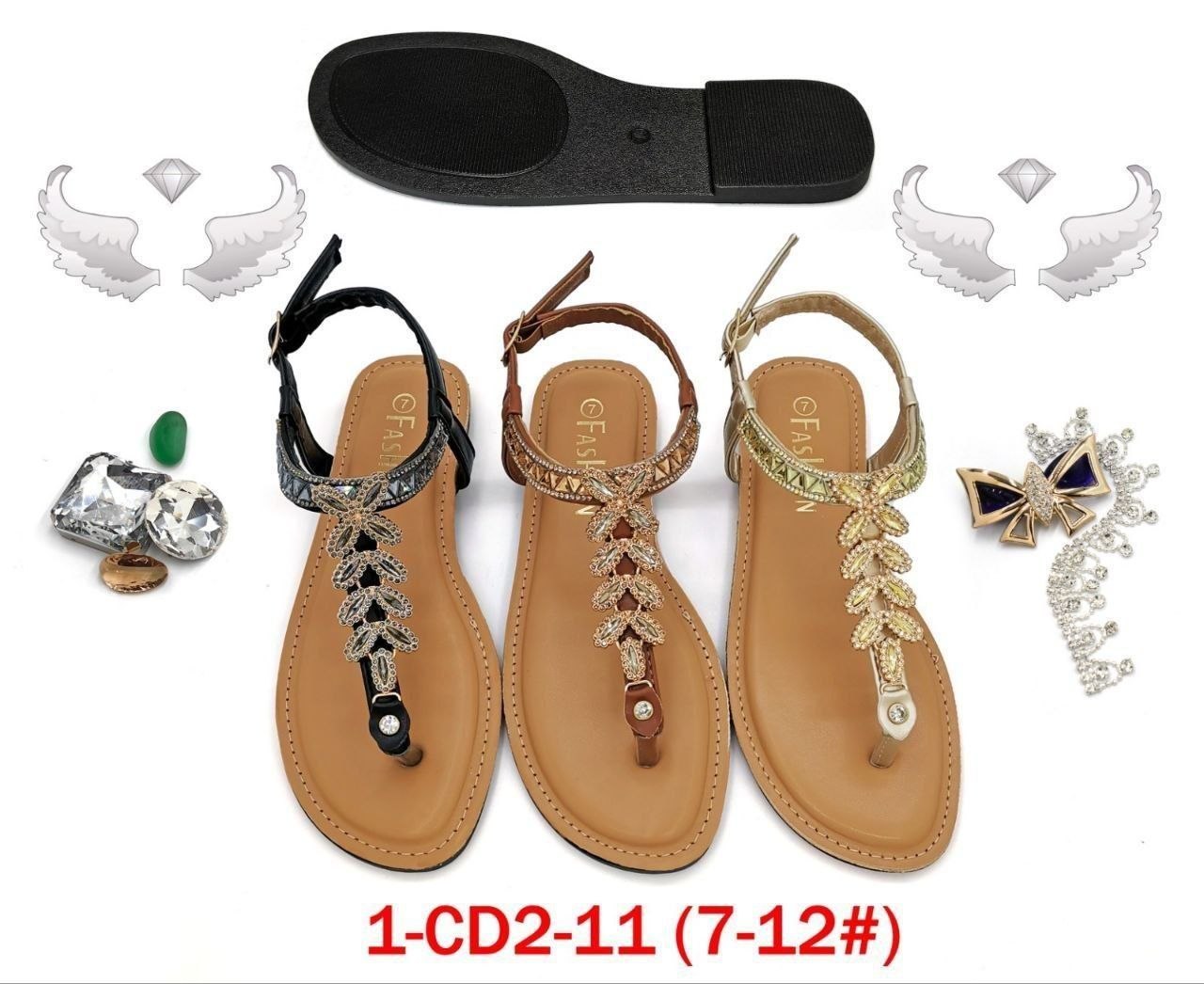 Women's flat sandals from StepsbyVale