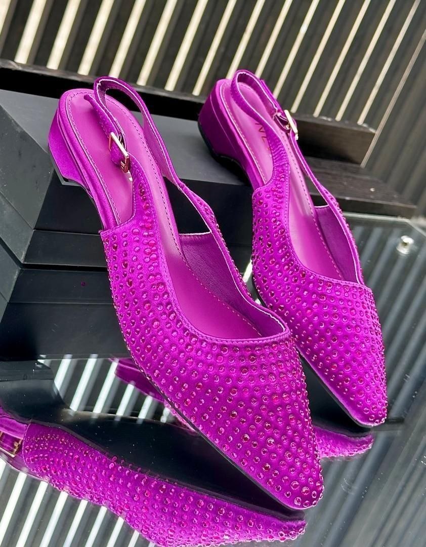 Women's half-covered heels - Image 2