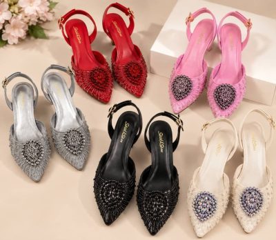 Women's half-cover heels from StepsbyVale