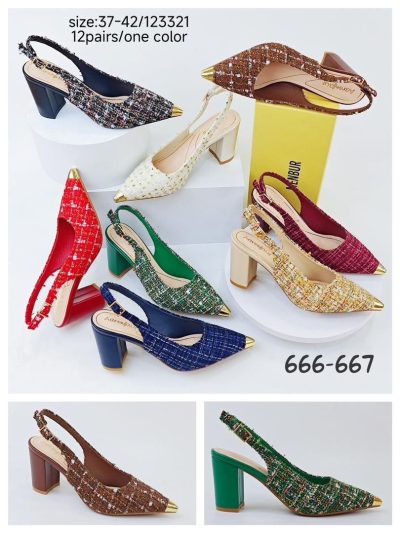 Women's half-cover heels from StepsbyVale